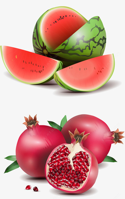 手绘水果矢量图高清素材 写实 手绘 水果.
